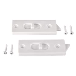 Ace White Vinyl Window Tilt Latch 2 pk