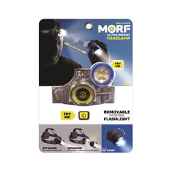 Police Security MORF 300 lm Black LED Head Lamp AA Battery