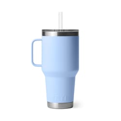 YETI Rambler 35 oz Big Sky Blue BPA Free Straw Mug