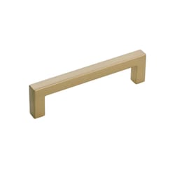 Hickory Hardware Skylight Contemporary Bar Cabinet Pull 3-3/4 in. Elusive Golden Nickel Gold 1 pk