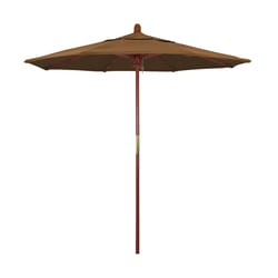 California Umbrella Grove Series 7.5 ft. Teak Market Umbrella