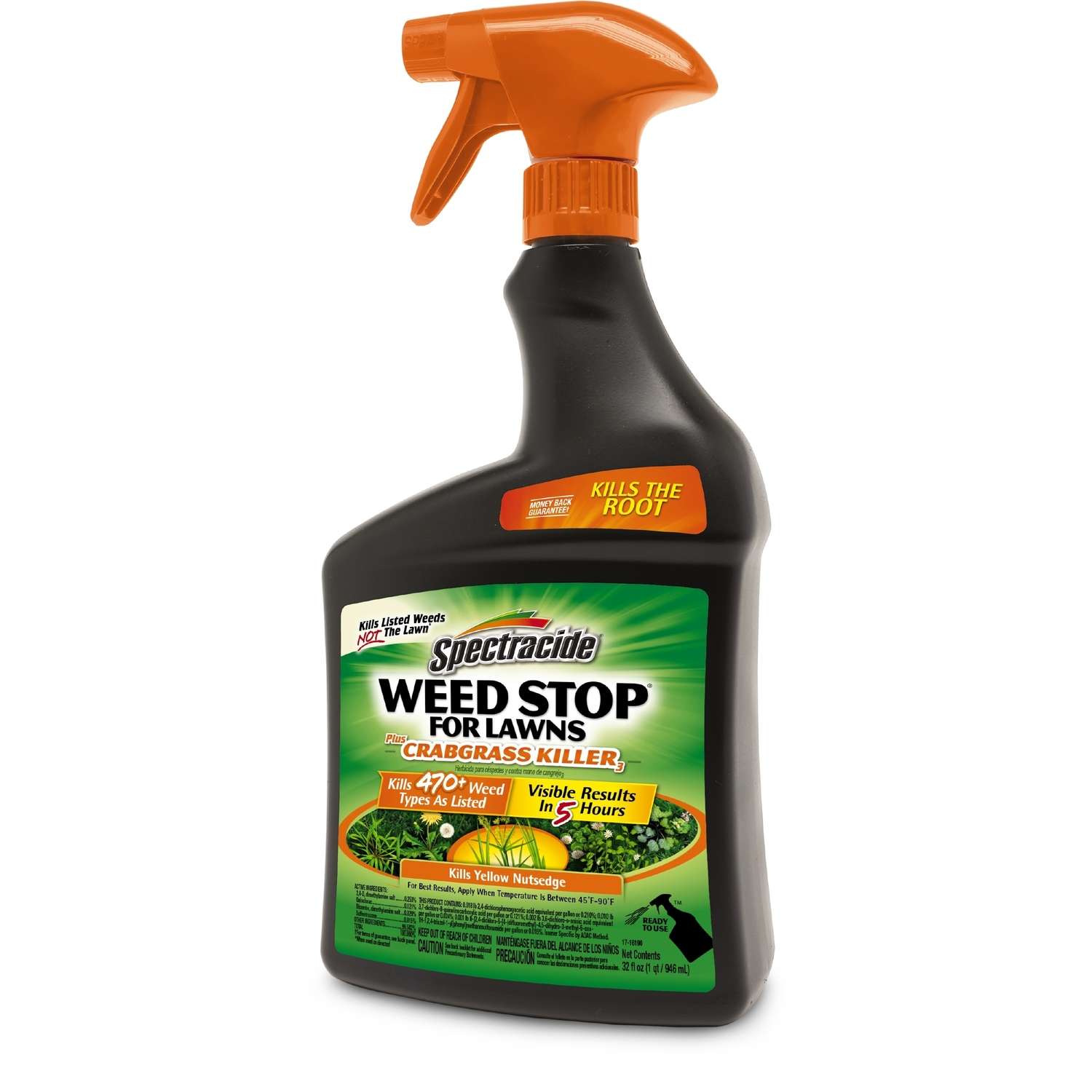 Spectracide Weed Stop Weed and Crabgrass Killer RTU Liquid 32 oz. - Ace ...