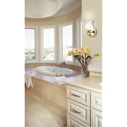 Westinghouse 1-Light Polished Brass Wall Sconce
