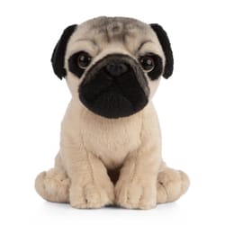 Living Nature Pug Puppy Black/Brown