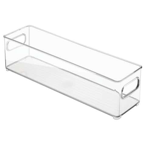 InterDesign Kitchen Pantry and Cabinet Storage, Clear - 4 pack