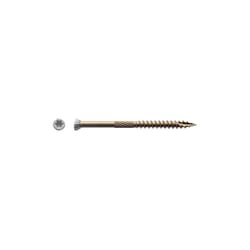 Big Timber No. 9 Sizes X 2-1/2 in. L Star White Deep Wood Screws 100 pk