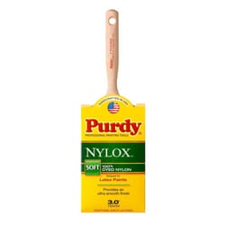 Purdy Nylox Mode 3 in. Soft Flat Trim Paint Brush