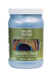 Modern Masters Shimmer Satin Shimmering Sky Metallic Paint 1 qt