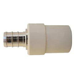 Apollo 1/2 in. PEX Barb in to X 1/2 in. D CTS Brass Transition Coupling