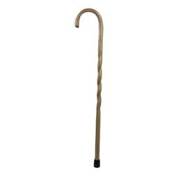 Brazos Walking Sticks 37 in. Brown Oak Walking Cane