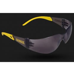 DeWalt Protector Anti-Fog Safety Glasses Smoke Lens Black/Yellow Frame 1 pc