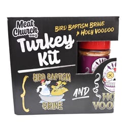 Meat Church Holy Voodoo & Bird Baptism Brine and Turkey Rub Kit 33 oz