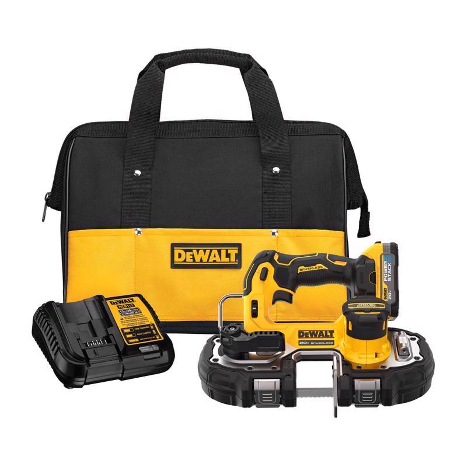 DeWalt 20V MAX ATOMIC Cordless Brushless Compact Band Saw Kit (Battery & Charger) -  DCS377E1