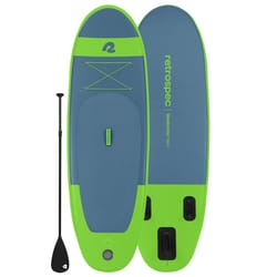 Retrospec Weekender Nano PVC Inflatable Marine Blue Inflatable Paddleboard 4 in. H X 30 in. W X 8 ft