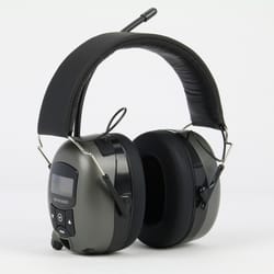 Safety Works 24 dB Digital Ear Muffs with AM/FM Radio Black 1 pair
