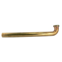 Keeney 1-1/2 in. D X 18 in. L Brass Waste Arm