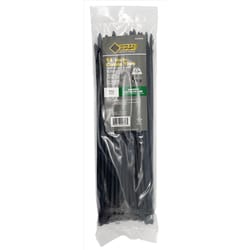 Steel Grip 11 in. L Black Cable Tie 100 pk