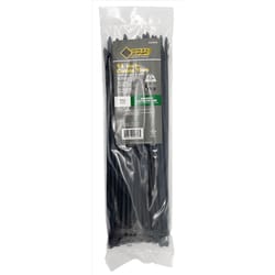 Power Gear 4 in. Plastic Cable Ties Clear 100 Pack