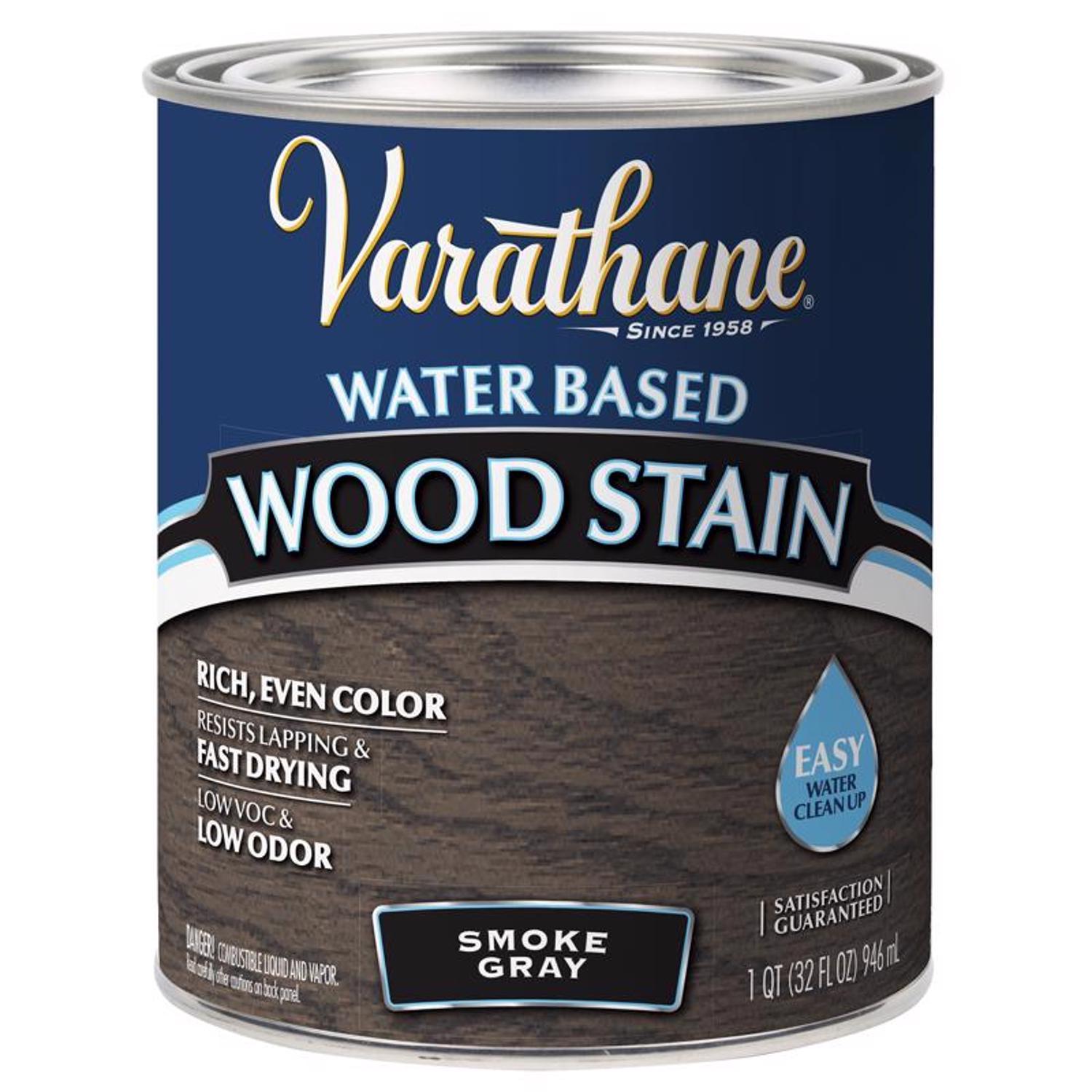 Varathane SemiTransparent Smoke Gray Wood Stain 1 qt Ace Hardware
