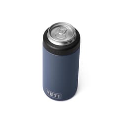 YETI Rambler 16 oz Navy BPA Free Colster Tall Can Insulator