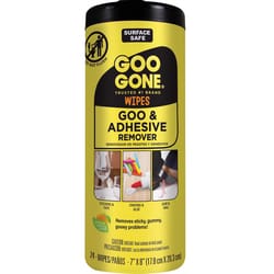 Goo Gone Citrus Scent Sticky Remover Wipes 24 ct