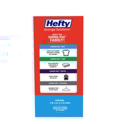 Hefty Shrink-Pak Clear Vaccum Storage Bag