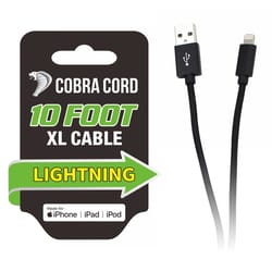 Diamond Visions Cobra Cord Lightening Apple Charging Cable 1 pk