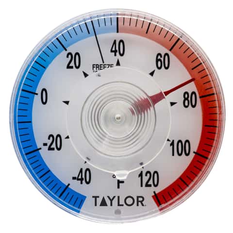 Fridge Thermometer Outdoor Thermometers For Patio Highly Transparent Curved  Glass Outdoor Thermometers For Patio Clearly Display