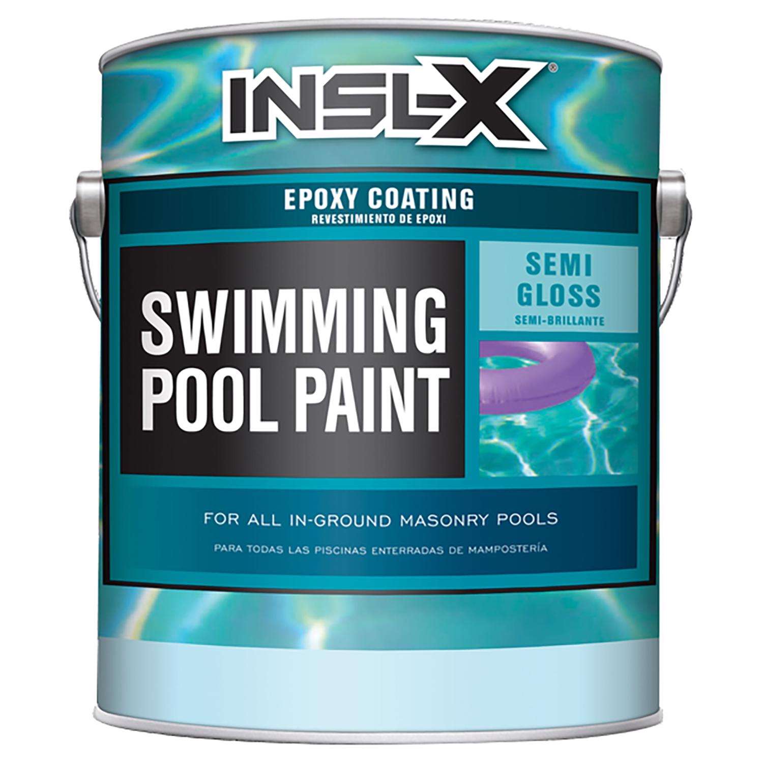 InslX Indoor and Outdoor SemiGloss White Epoxy Swimming Pool Paint 2