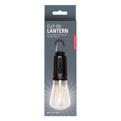 Kikkerland Manual Battery Powered Clip On Lantern LED Night Light