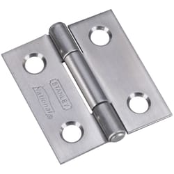 National Hardware 1-1/2 in. L Door Hinge 2 pk