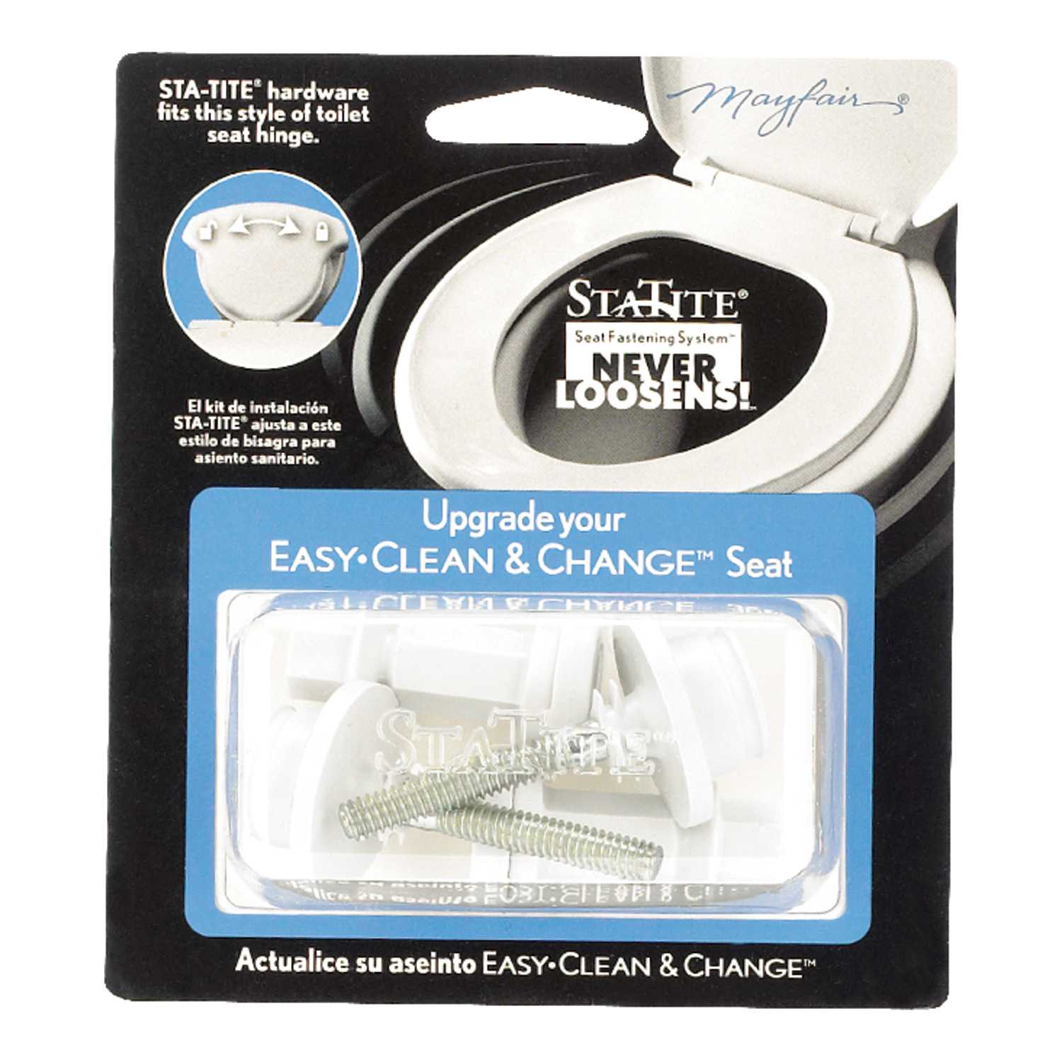 Mayfair Toilet Seat Hinge Bolts Ace Hardware