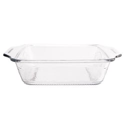 Anchor Hocking Laurel Embossed 8 in. W X 8 in. L Cake Pan Clear 1 pc