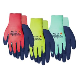 Midwest Quality Gloves S Latex Gripping Assorted Gardening Gloves