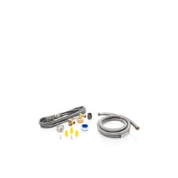 Electrolux 1/2 in. Hose Thread X 1/2 in. D Hose Thread 6 ft. Stainless Steel Dishwasher Install Kit