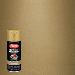 Krylon Fusion All-In-One Metallic Gold Paint+Primer Spray Paint 12 oz