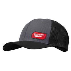Milwaukee Gridiron Snapback Trucker Hat Gray One Size Fits Most