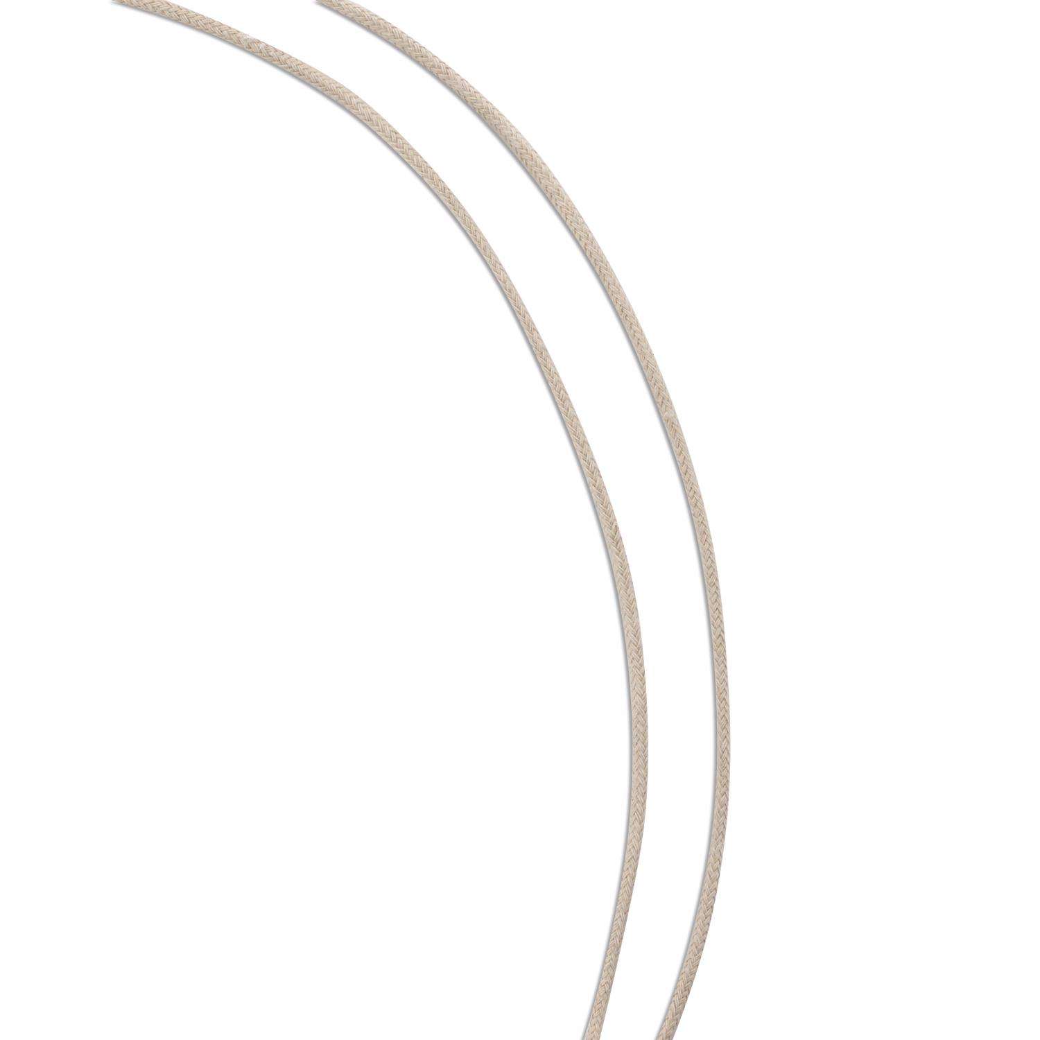 Ace 7/64 in. D X 48 ft. L White Braided Cotton Cord Ace 7/64 in. D X 48 ft. L White Braided Cotton Cord
