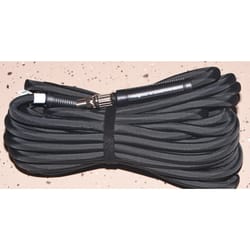 Work Hose 25 ft. L X 3/8 in. D Flexible Air Hose Black