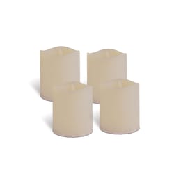 Everlasting Glow White No Scent LED Candle Votive Candles