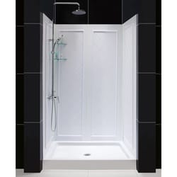 DreamLine QWALL-5 76-3/4 in. H X 36 in. W X 48 in. L White Shower Backwalls Kit