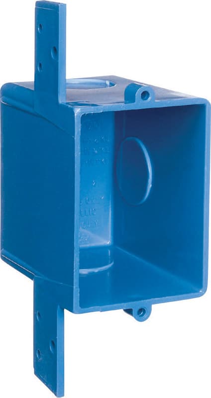 A58381D-CAR Carlon 16 cu in Rectangle PVC Outlet Box Blue sku A58381D-CAR