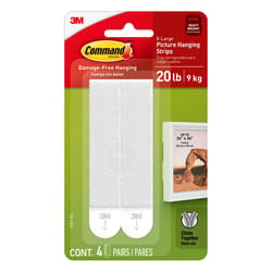3M Command Extra Large Foam Strips 36 in. L 4 pk
