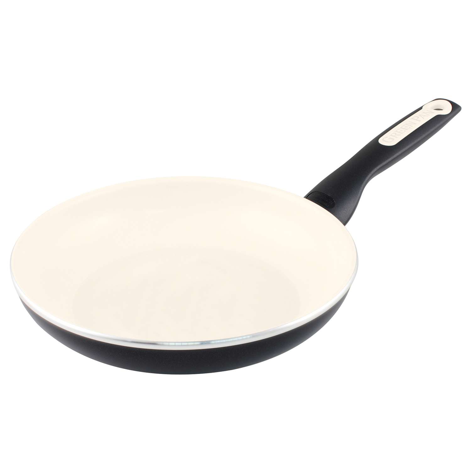 GreenPan Rio Ceramic Coated Aluminum Fry Pan 7 in. Black Ace Hardware