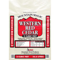 Yardcare Red Western Red Cedar Mulch 2 cu ft