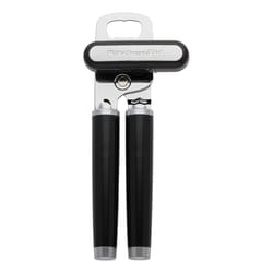 GoodCook Pack of 2 Safe Cut Manual Can Openers with Stainless Steel Cutting  Blades, Black 