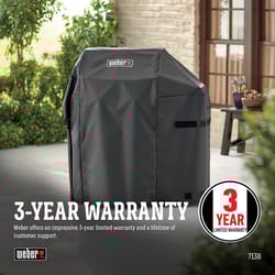 Weber Spirit and Spirit II 3 and 4 Burner Series Black Grill Cover