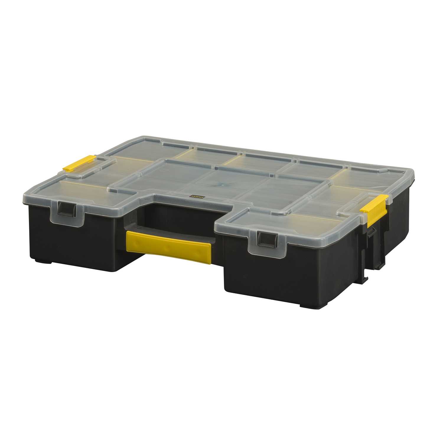 Stanley 17 in. Plastic Tool Box Organizer 13 in. W x 3 in. H Yellow ...