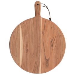 Karma 14 in. L X 14 in. W Acacia Wood Cutting Board