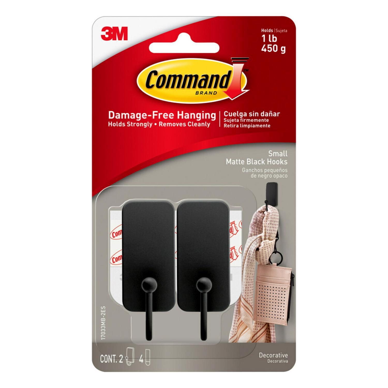 3M Command Small Plastic Wire Hooks 1.625 in. L 1 pk – Hi-Pro Ace  Supercentre